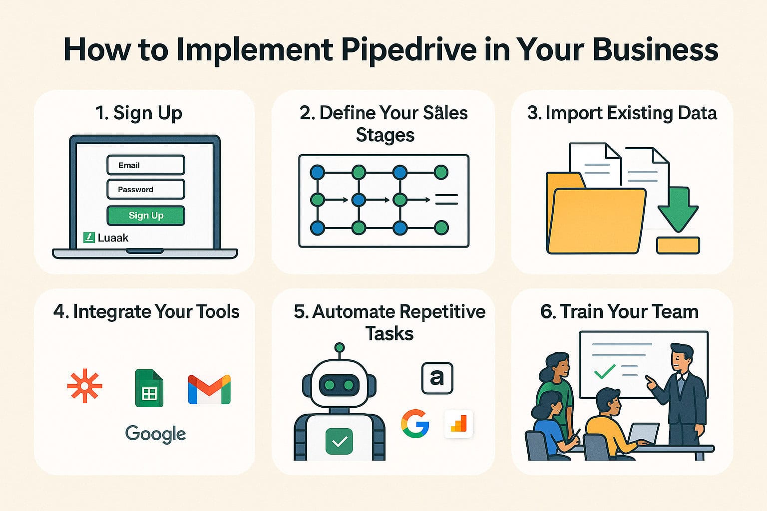 How to Implement Pipedrive in Your Business