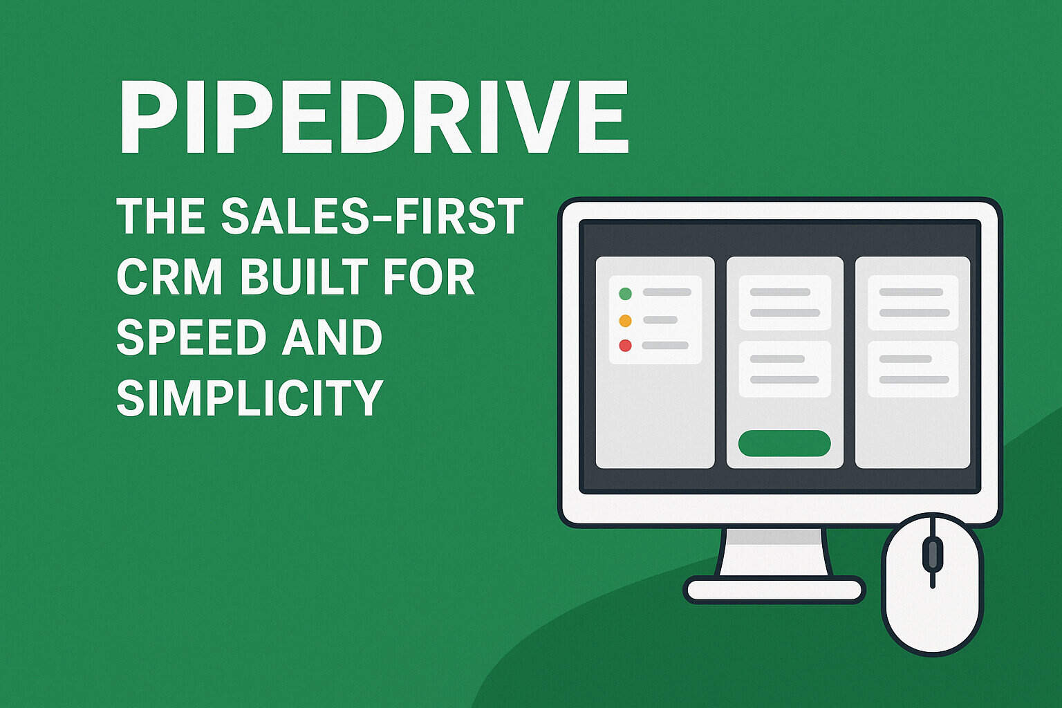 Pipedrive The Sales-First CRM Built for Speed and Simplicity