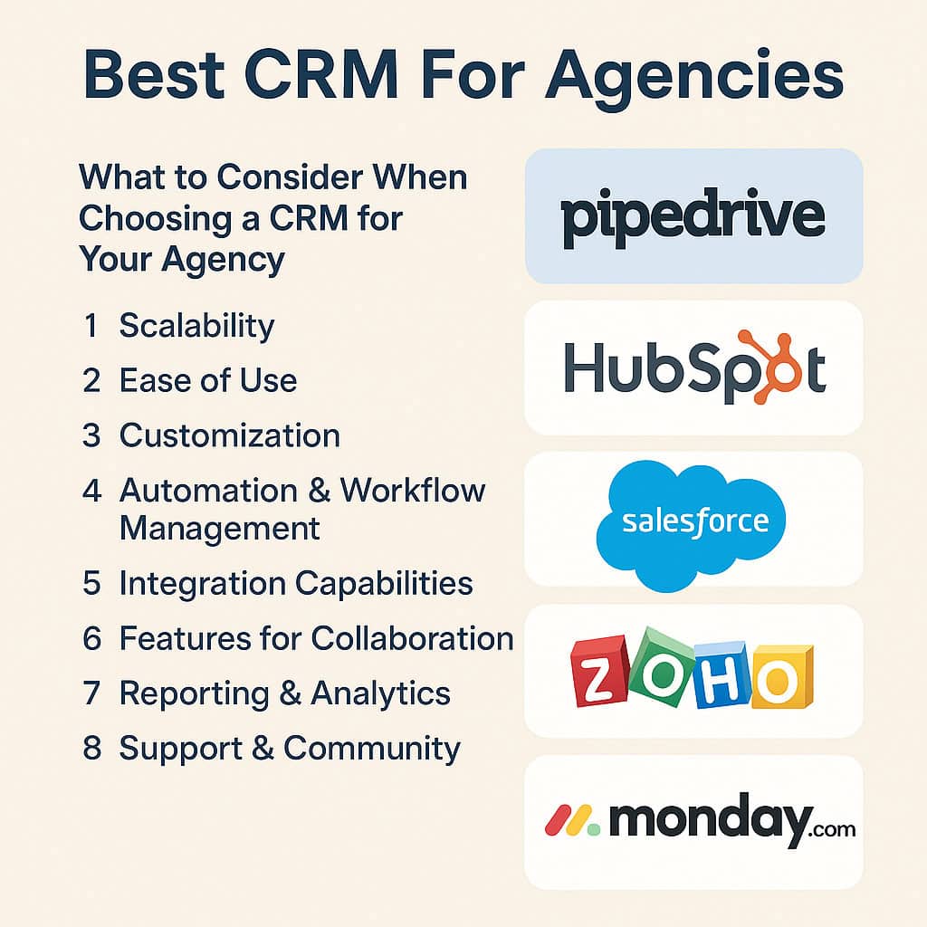 Best CRMs for Agencies 