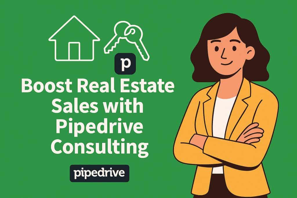 Pipedrive CRM Specialist for Real Estate Business