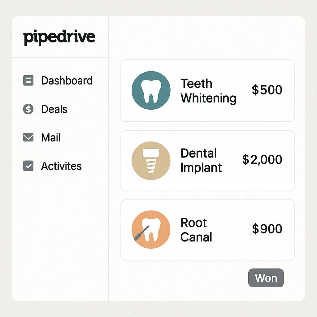 Pipedrive for dentists