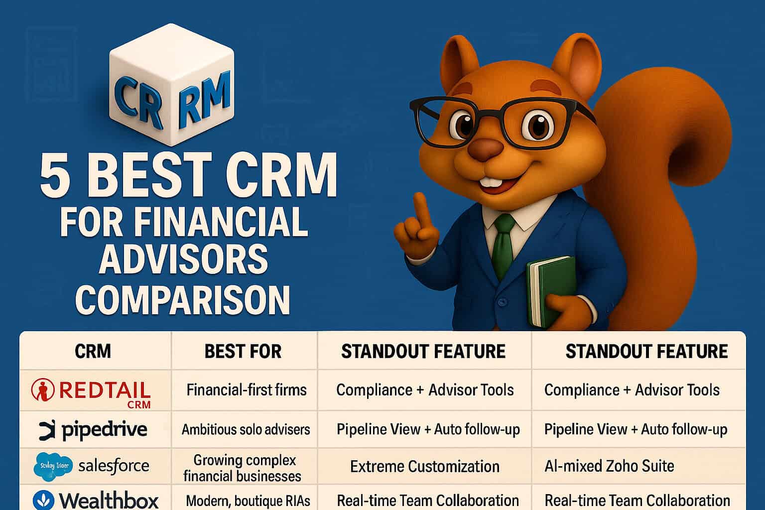 5 Best CRM for Financial Advisors Comparison