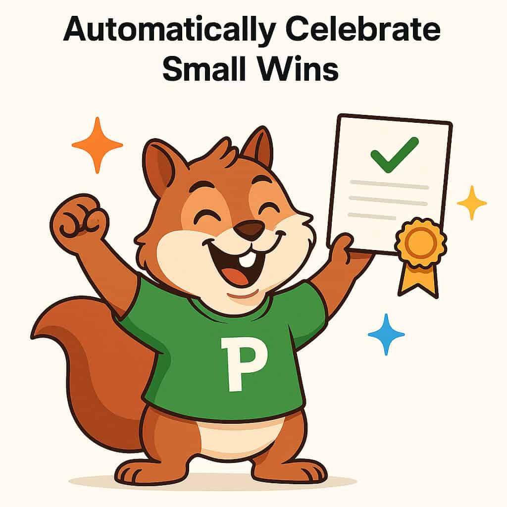 Automatically Celebrate Small Wins