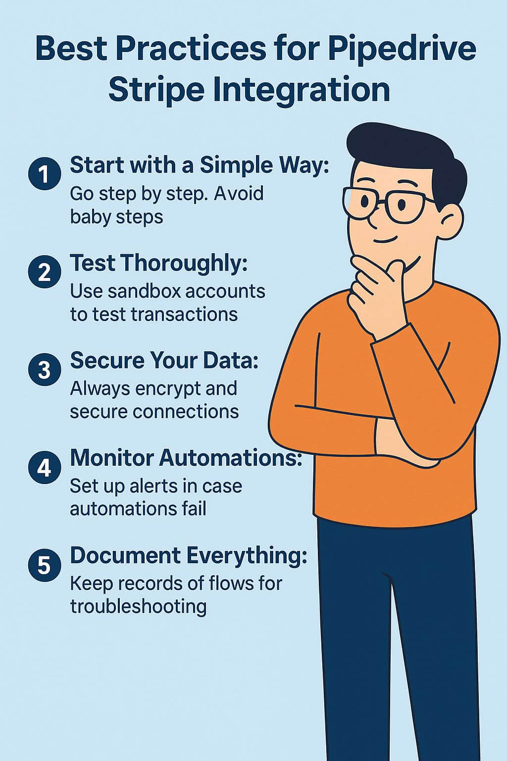 Best Practices for Pipedrive Stripe Integration