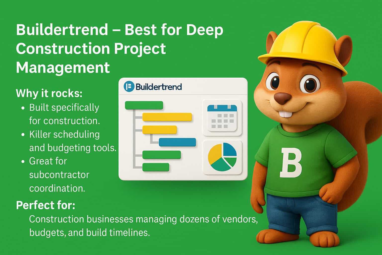 Buildertrend – Best for Deep Construction Project Management