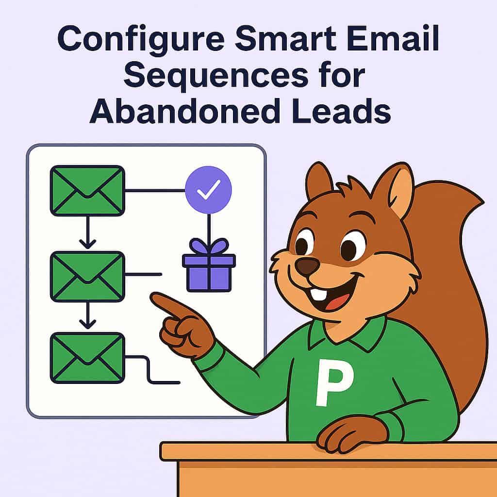 Configure Smart Email Sequences for Abandoned Leads
