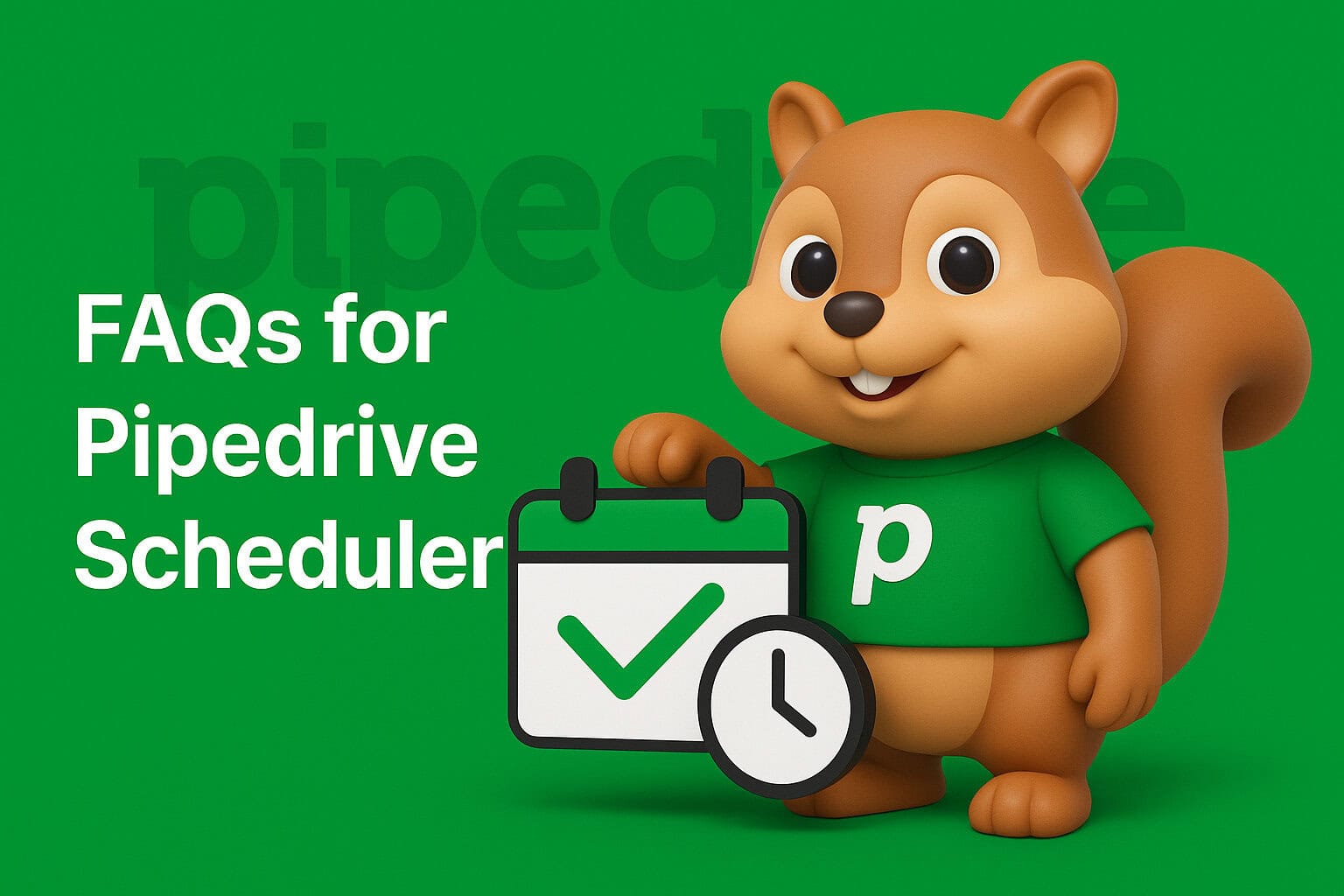 FAQs for Pipedrive Scheduler
