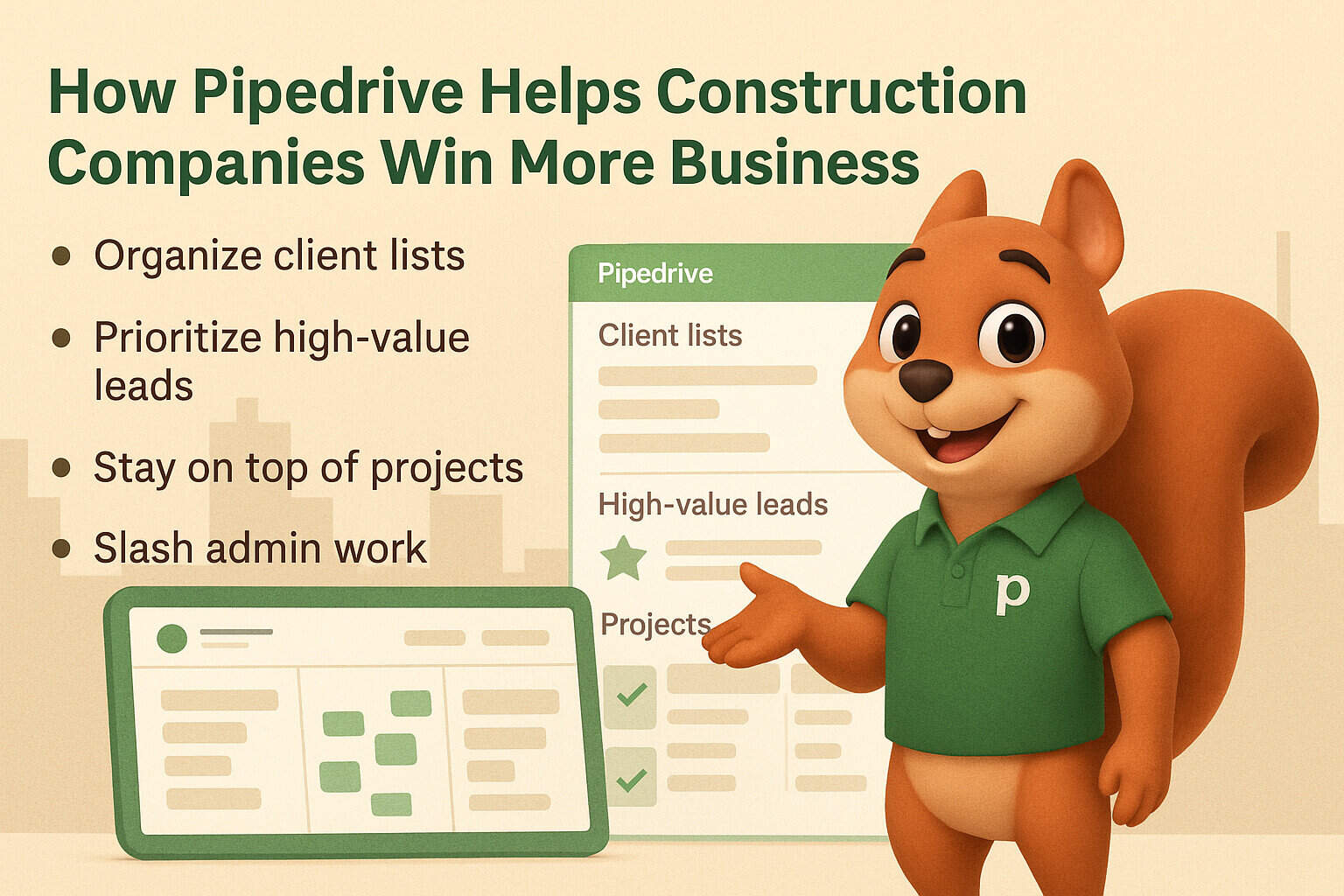 How Pipedrive Helps Construction Companies Win More Business