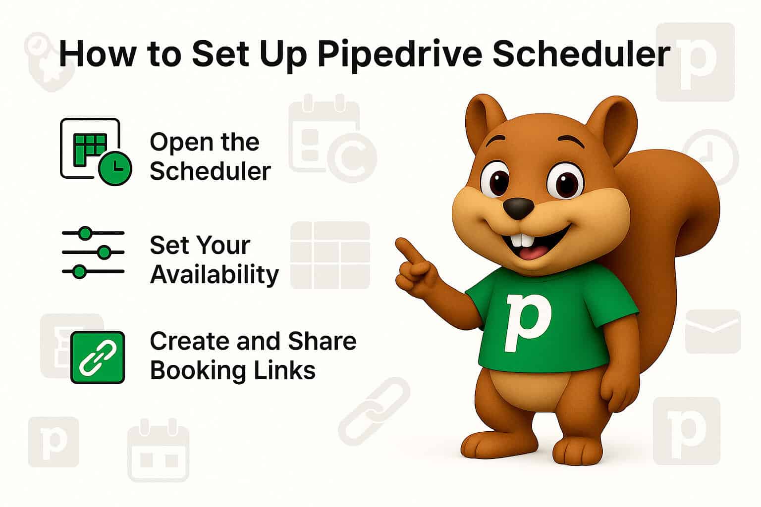 How to Set Up Pipedrive Scheduler