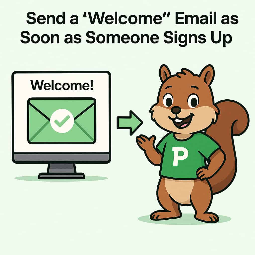 Send a Welcome Email as Soon as Someone Signs Up