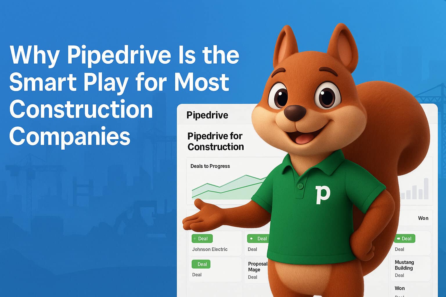 Why Pipedrive Is the Best CRM for Construction Companies