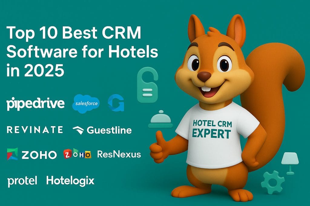Top 10 Best CRM Software for Hotels in 2025