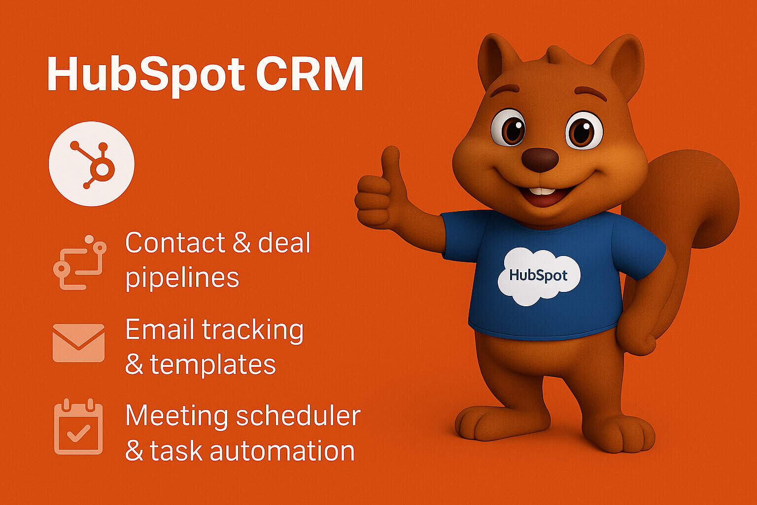 HubSpot CRM: Easy-to-use tool with a free option available