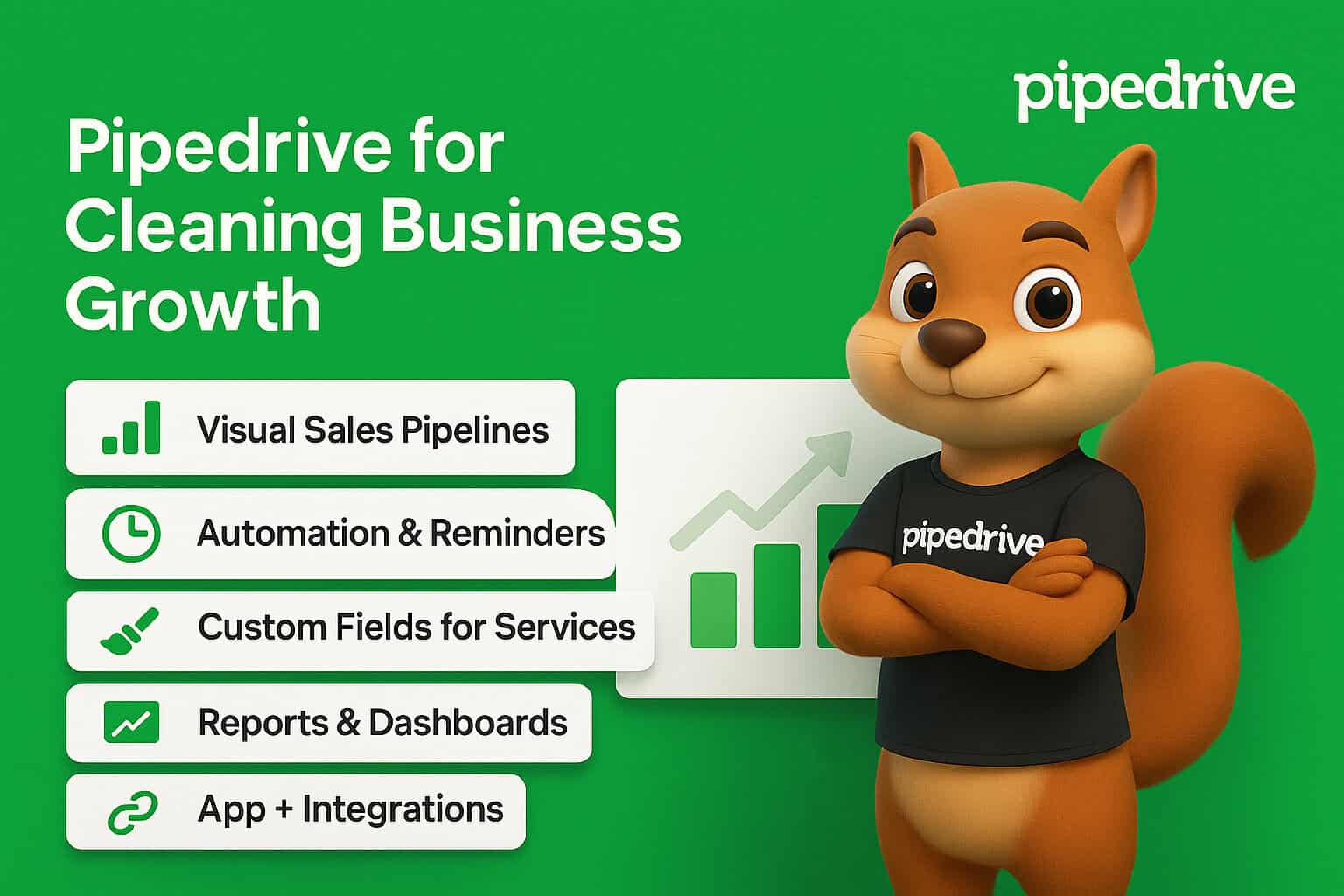 Best CRM Software for Cleaning Businesses - Pipedrive