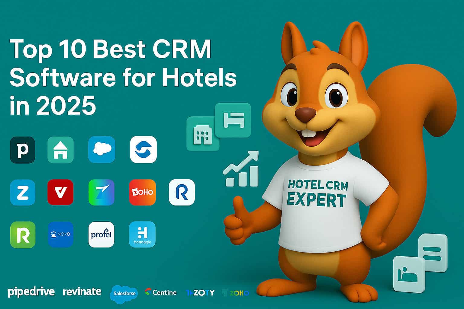 Top 10 Best CRM Software for Hotels in 2025