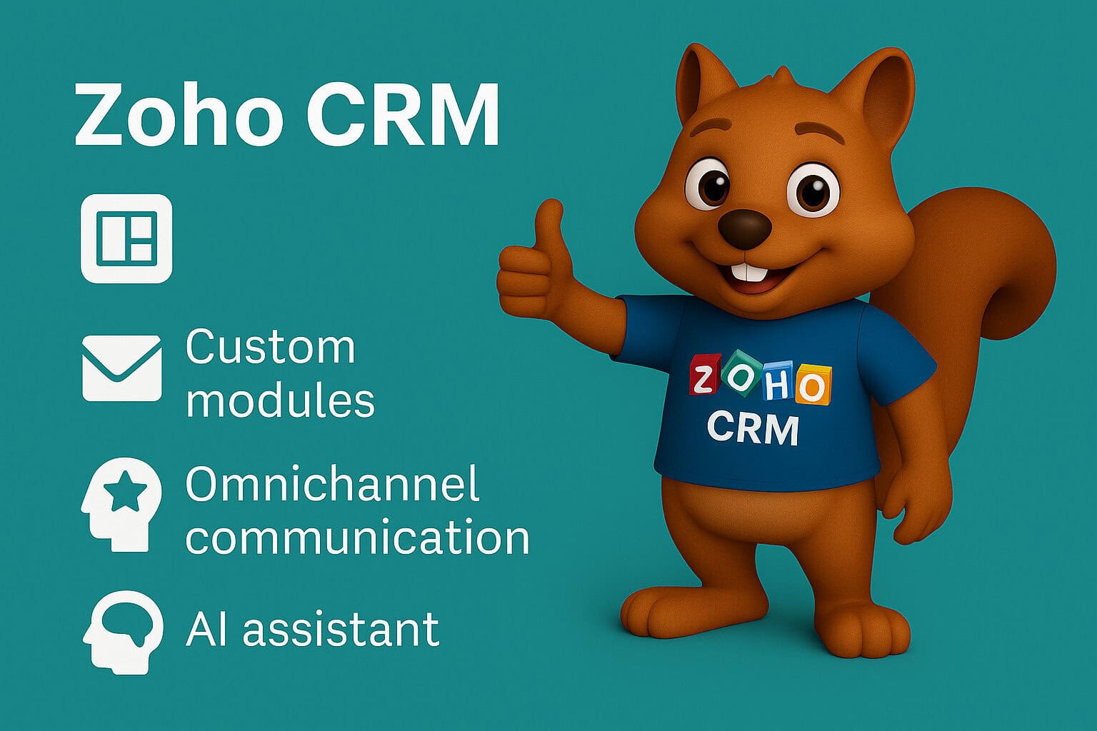 Zoho CRM: Customized CRM