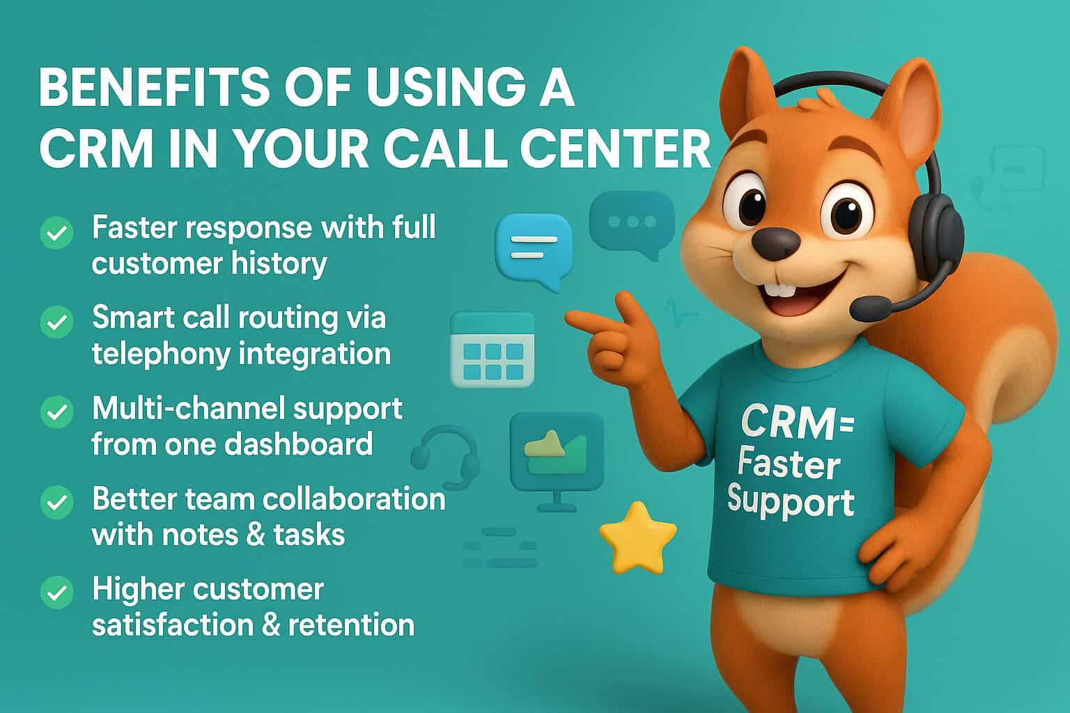Benefits of Using a CRM for Call Centers