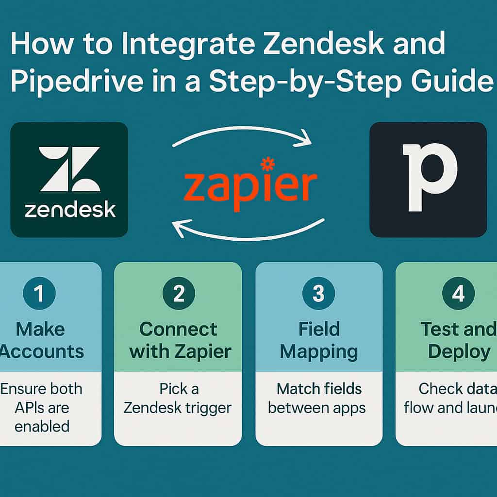 How to Integrate Zendesk and Pipedrive in a Step-by-Step Guide