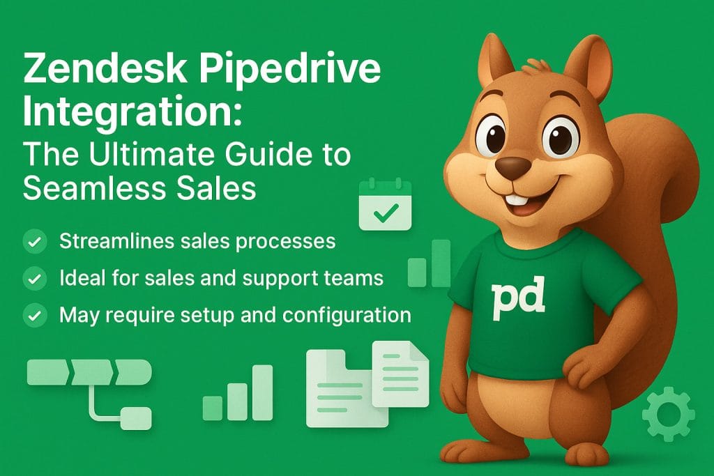 Zendesk Pipedrive Integration