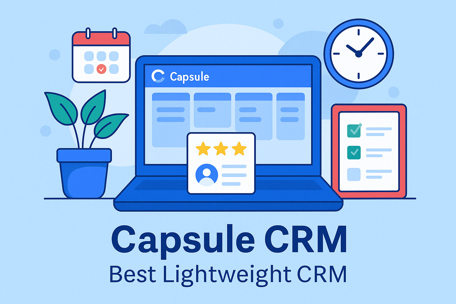 Capsule CRM – Best Lightweight CRM