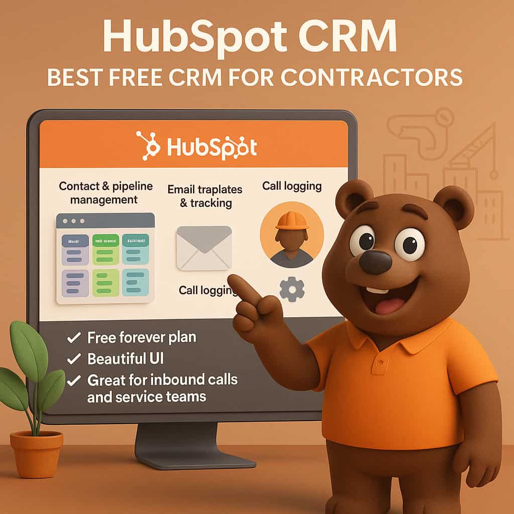 HubSpot CRM – Best Free CRM for Contractors