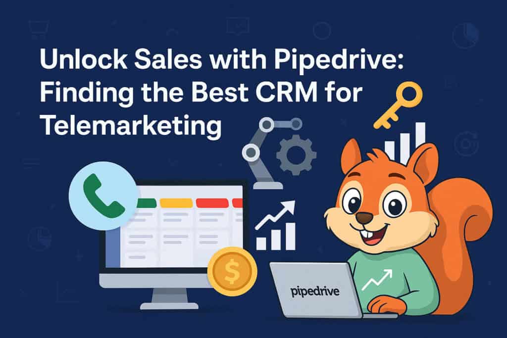Unlock sales with Pipedrive CRM, a top telemarketing solution. Enhance your telecommerce strategy effectively with expert Pipedrive CRM consulting and automation tools for better sales growth.