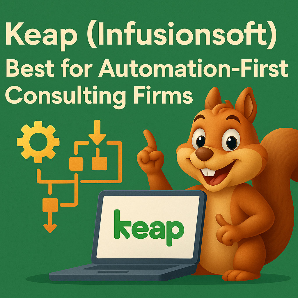 Keap (formerly Infusionsoft) – Best for Automation-First Consulting Firms