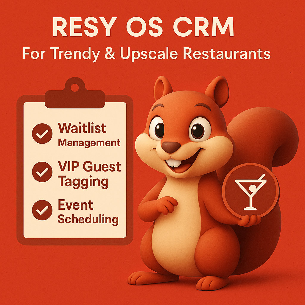 Resy OS CRM – For Trendy & Upscale Restaurants