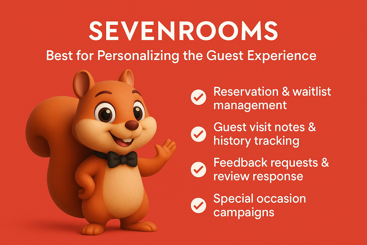 SevenRooms: The Best To Personalize the Guest Experience