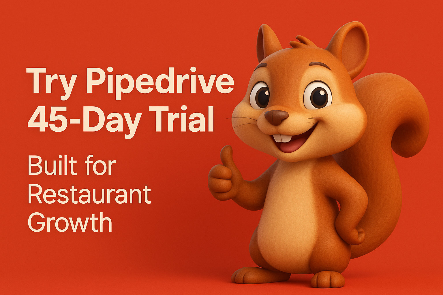 Try Pipedrive 45-Day Trial – Built for Restaurant Growth