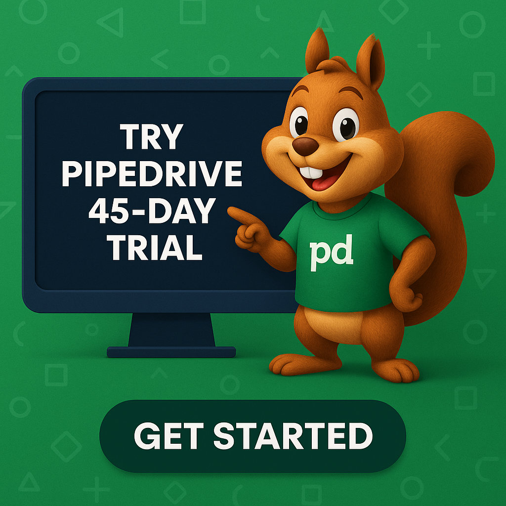 Try Pipedrive 45-Day Trial