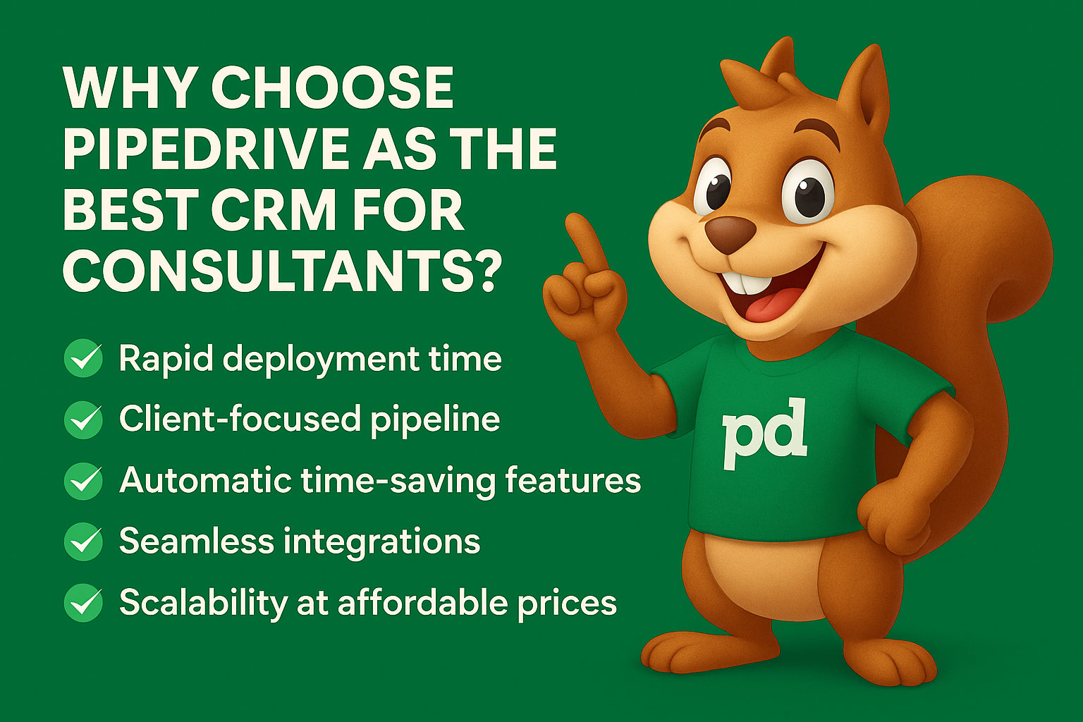 Why Choose Pipedrive as the Best CRM for Consultants?