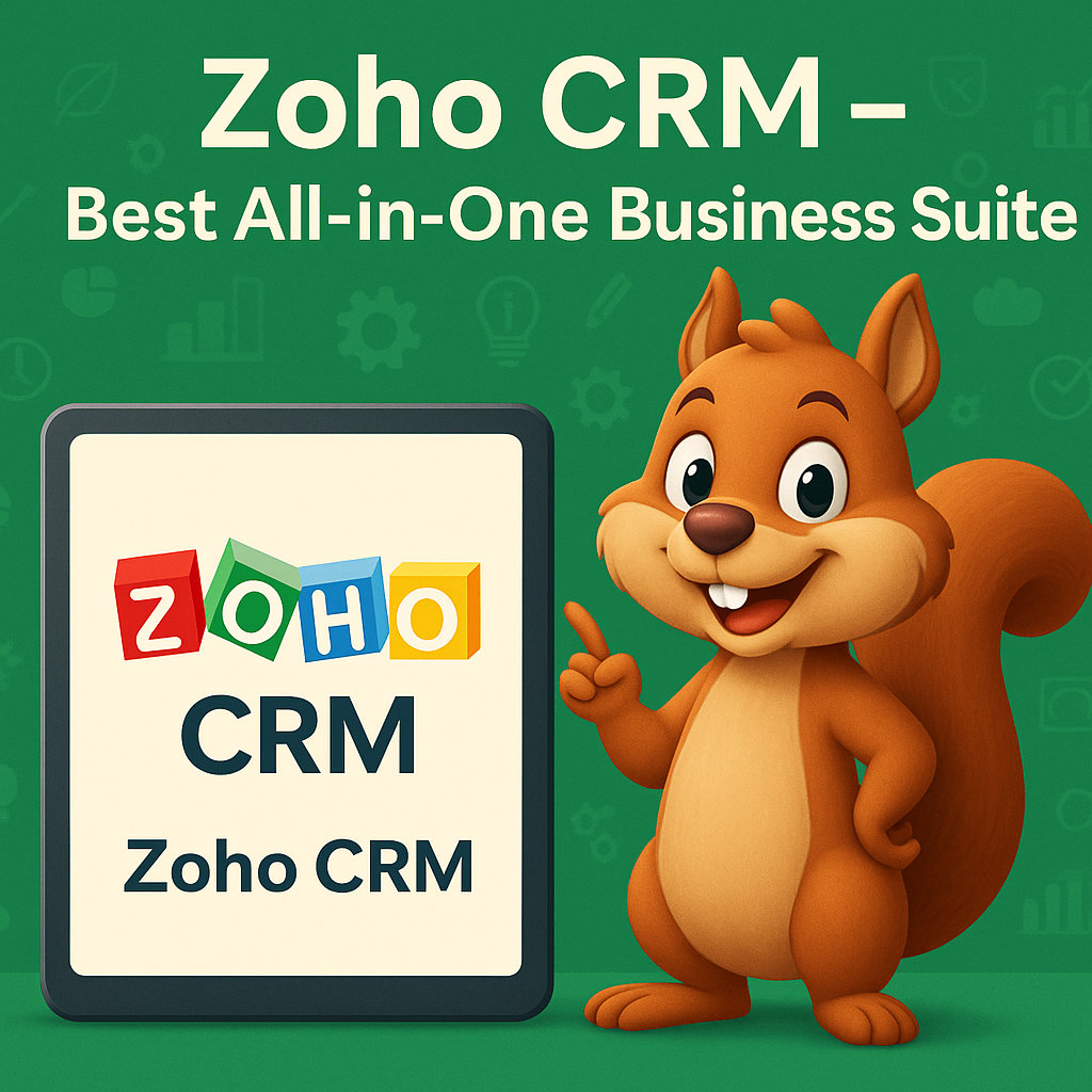 Zoho CRM- Best All-in-One Business Suite