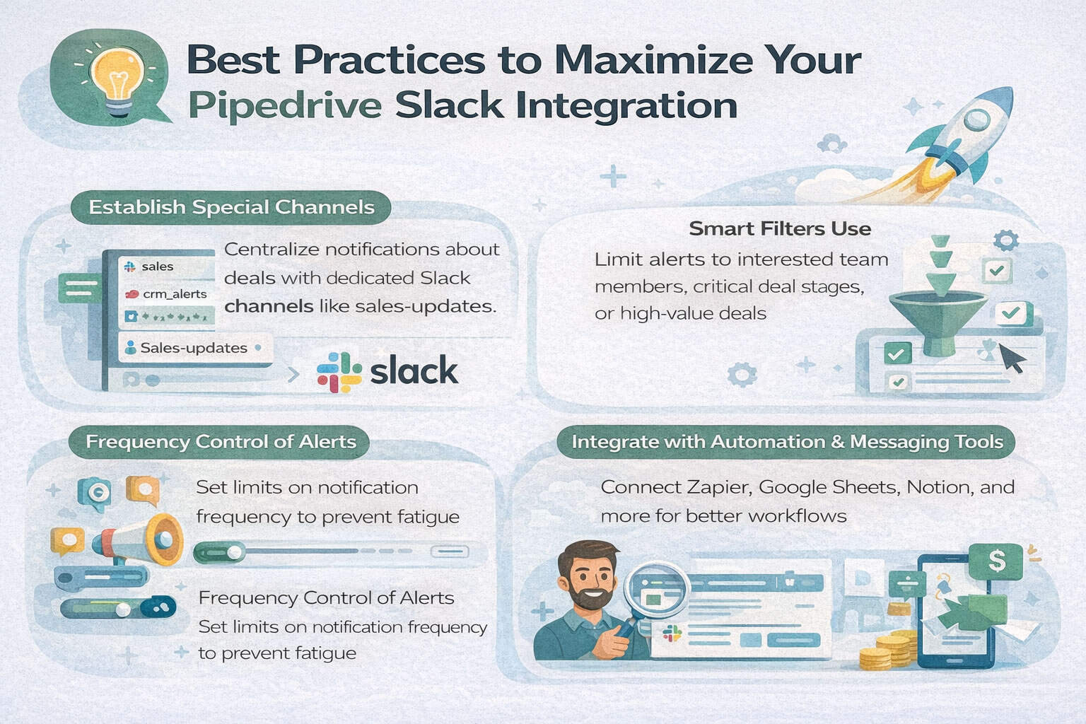 Best Practices to Maximize Your Pipedrive Slack Integration