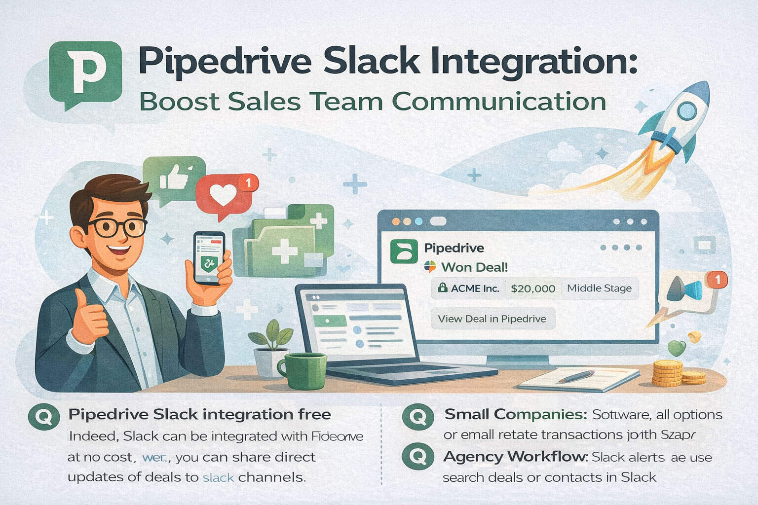 Pipedrive Slack Integration Pipedrive Slack Integration