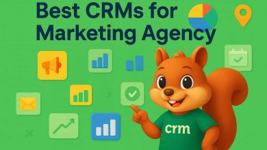 Best CRMs for Marketing Agency in 2025 %sep% CRM Squirrel image